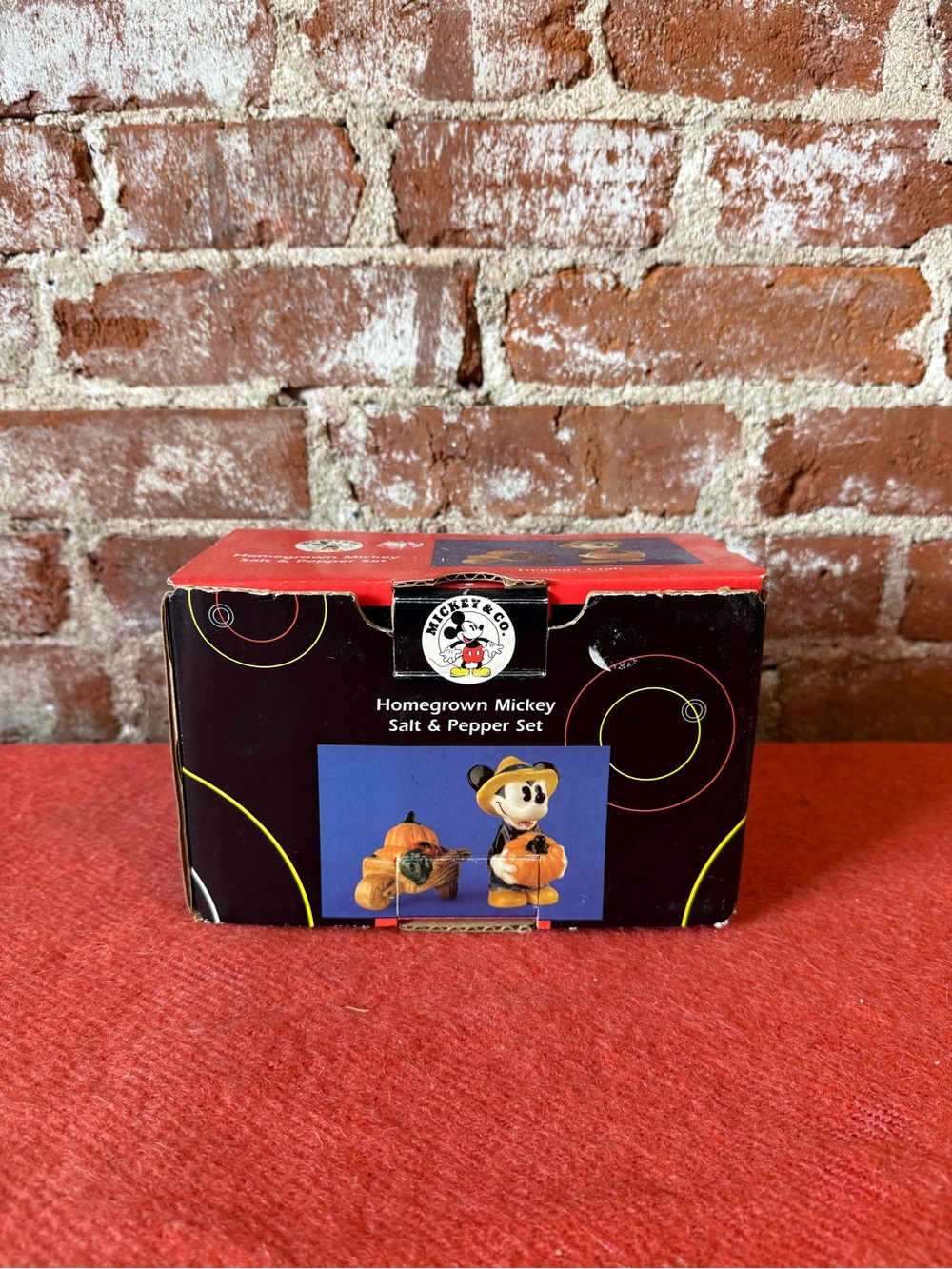 Vintage Mickey Mouse salt and pepper shakers